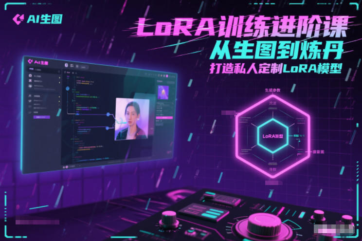 LoRA训练进阶课,从生图到炼丹,打造私人定制LoRA模型-梦清研习社