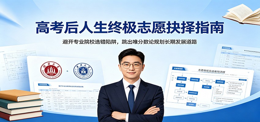 高考后人生终极志愿抉择指南：避开专业院校选错陷阱，跳出唯分数论规划长期发展道路-梦清研习社
