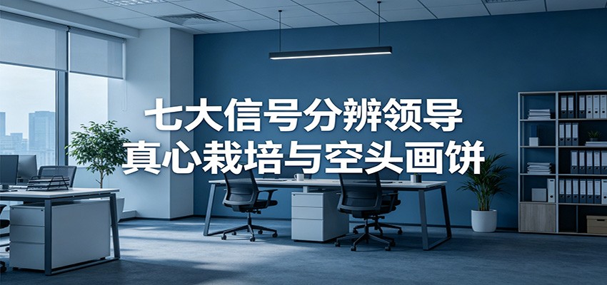 付费文章《七大信号分辨领导真心栽培与空头画饼》读懂管理背后人性逻辑-梦清研习社