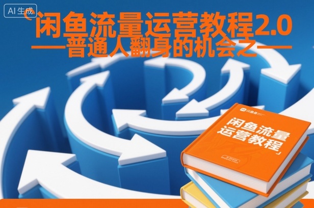 闲鱼流量运营教程2.0——普通人翻身的机会之一-梦清研习社