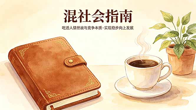 付费文章：混社会指南，吃透人情世故与竞争本质，实现稳步向上发展-梦清研习社