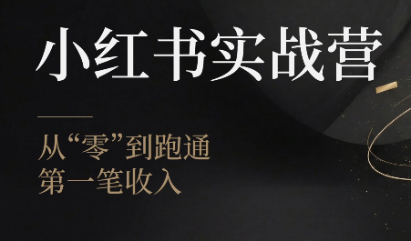 金金老师·小红书实战营-梦清研习社