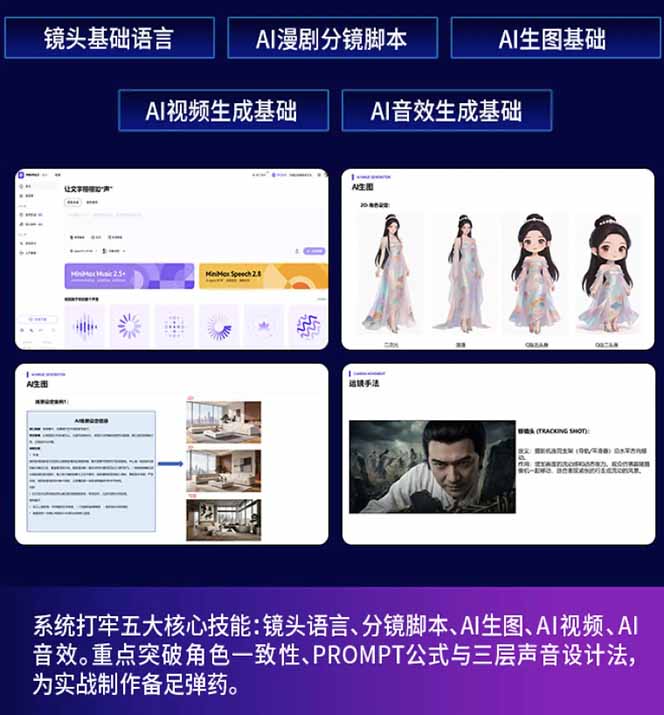 图片[1]-AI漫剧硬核课：巨日禄+豆包+即梦+可灵+Vidu+剪映：一套课玩转国产工具，低成本产出爆款漫剧-梦清研习社